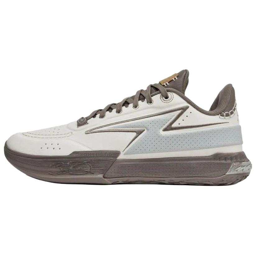 Li-Ning Li Ning Wade Flash 1 Synthetic Leather Low top Casual Shoes Men's Brown Gray