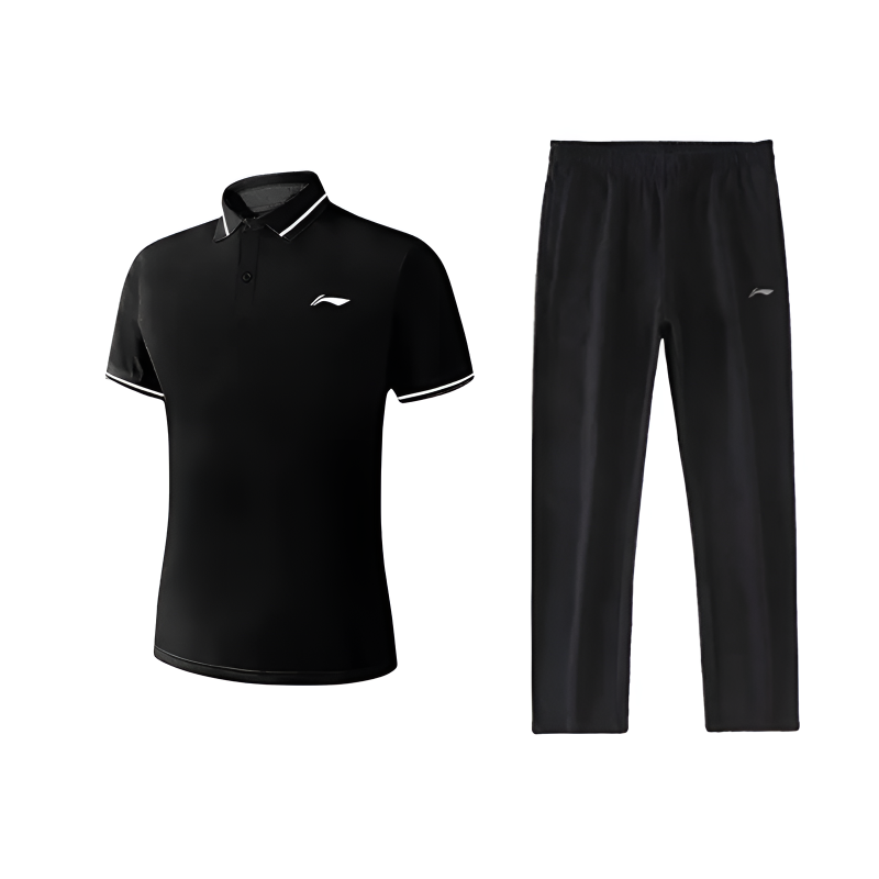 Li-Ning Li Ning Casual Sportswear Unisex Black+Black