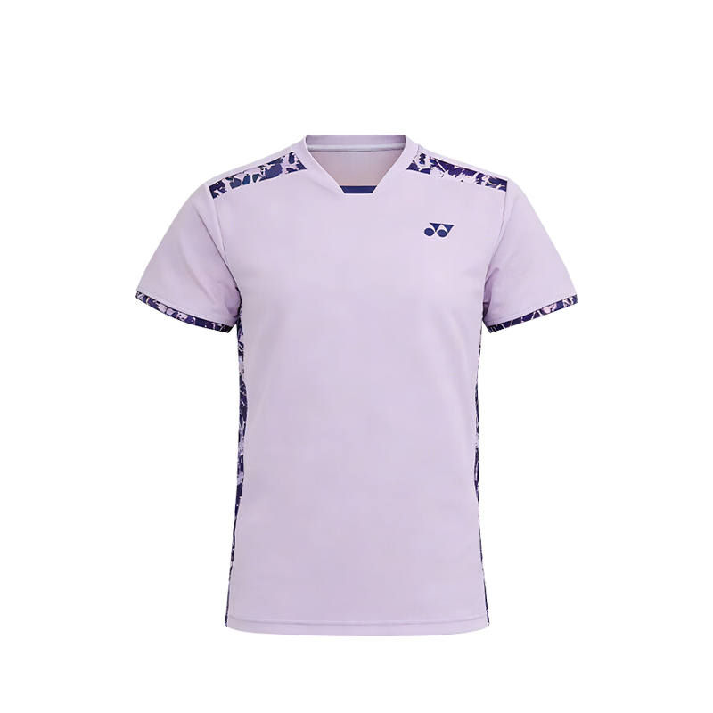 YONEX T Shirt Men's Light Pink Purple