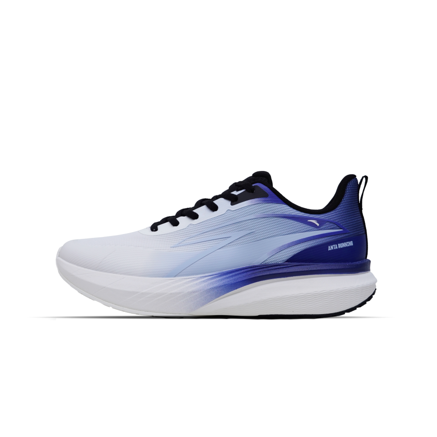 Anta Low top Casual Sprint Physical Fitness Test & Exam Running Shoes Men's Signal Blue Dust Blue