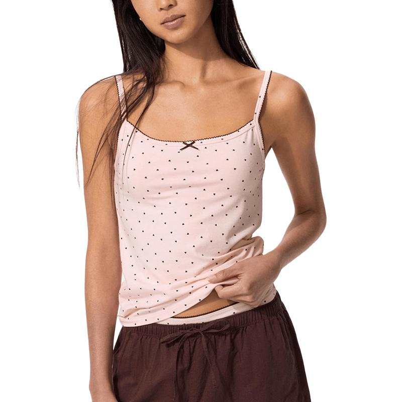 UNIQLO Camisoles Women's Pastel Pink Moderate Other