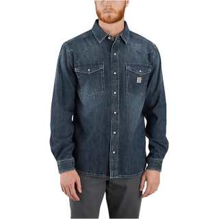 Carhartt 106429 Montana Denim Relaxed LS Shirt Men's
