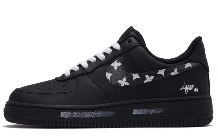Nike Nike Air Force 1 Phantom Pain 5 Low top Skateboard Shoes Unisex Black