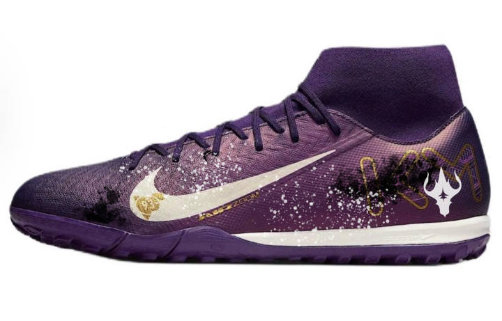 Nike Nike Mercurial Superfly 10 Synthetic Leather Abrasion Resistant Slip Resistant Abrasion Resistant Slip Resistant