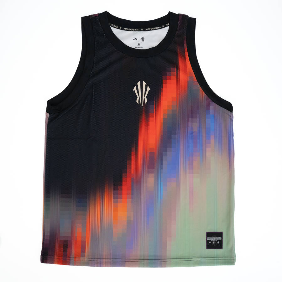 ANTA Anta Basketball Jersey Unisex Basic Black All Over Print