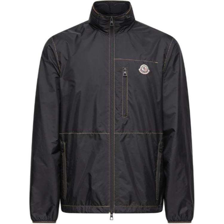 Moncler Moncler Arrakis Logo Patch Zip-Up Jacket