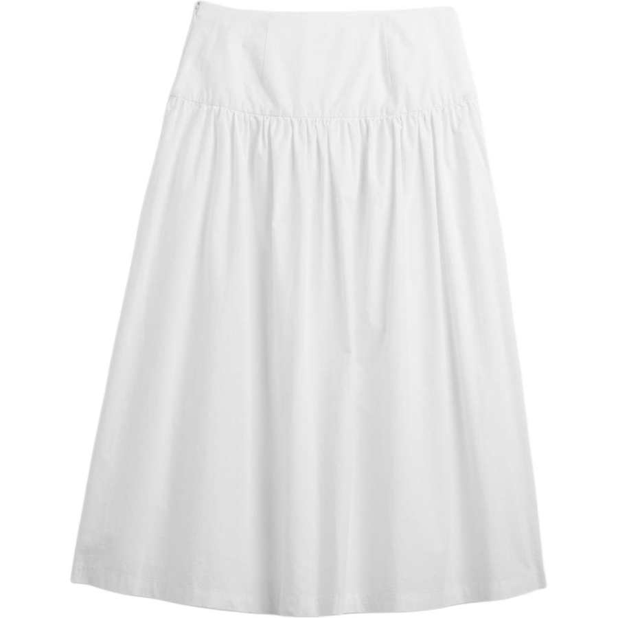 GAP Casual Long Skirts Women's White Moderate Midi Skirt Other