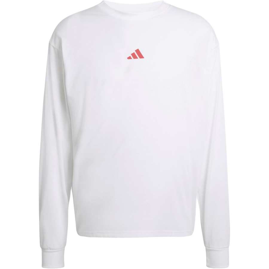 Adidas Adidas Sweatshirts Unisex White Crew Neck Moderate