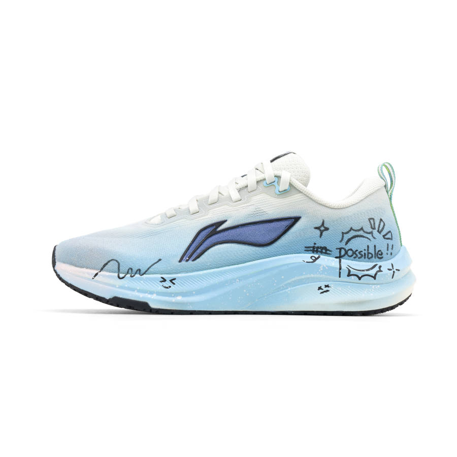 Li-Ning Li Ning Red Hare 8 Fabric Cushioning Abrasion Resistant Low top Racing Running Shoes Unisex