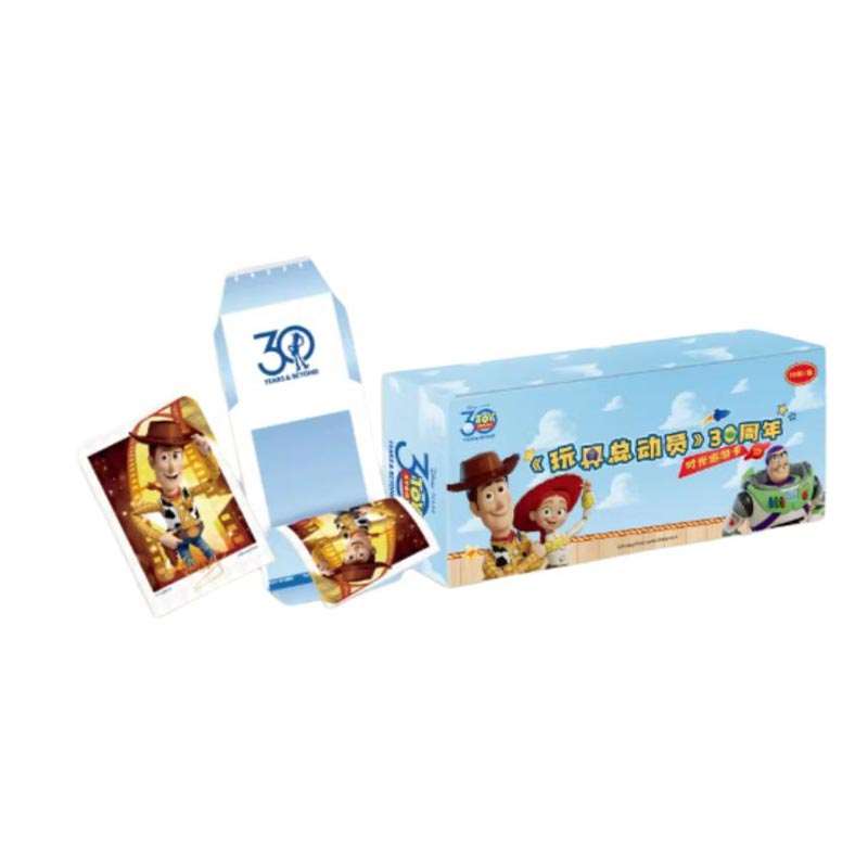 HIT CARD Toy Story 30th Anniversary, Time Cruise Tear Away Card IP / Anime Cards Whole Box