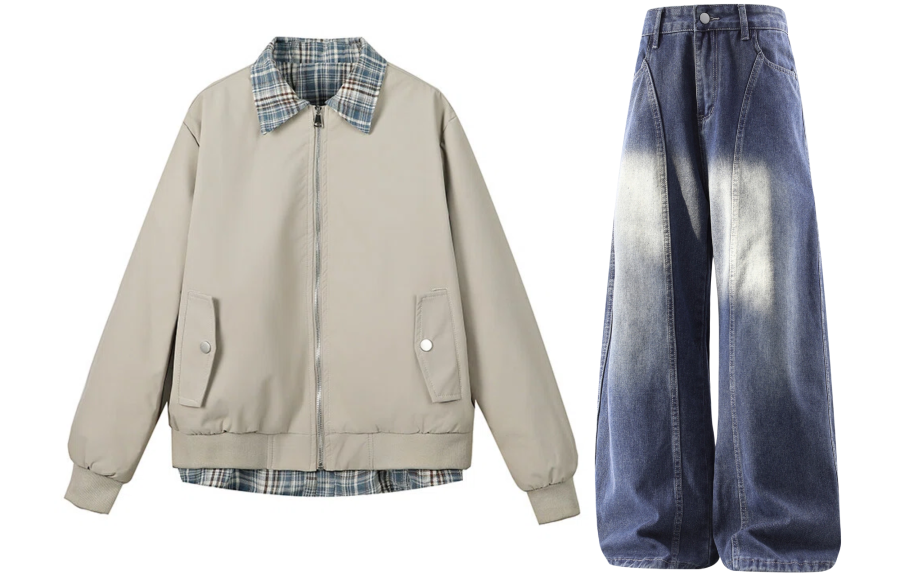 GWAF Casual Sportswear Unisex Lapel Moderate