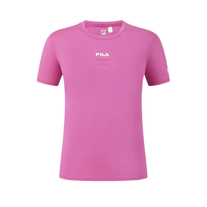 FILA T Shirt Women's Rose Purple