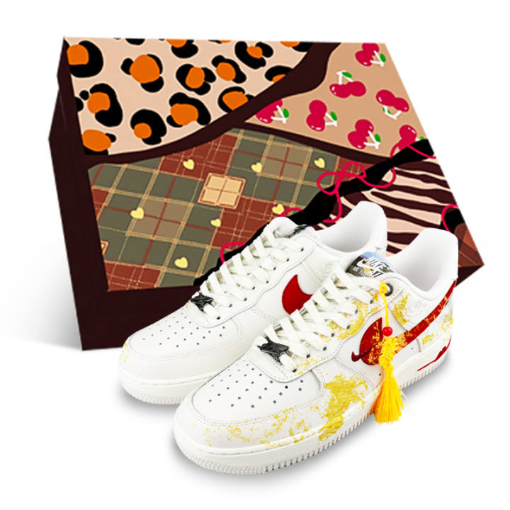 Nike Nike Air Force 1 Low top Skateboard Shoes Men's