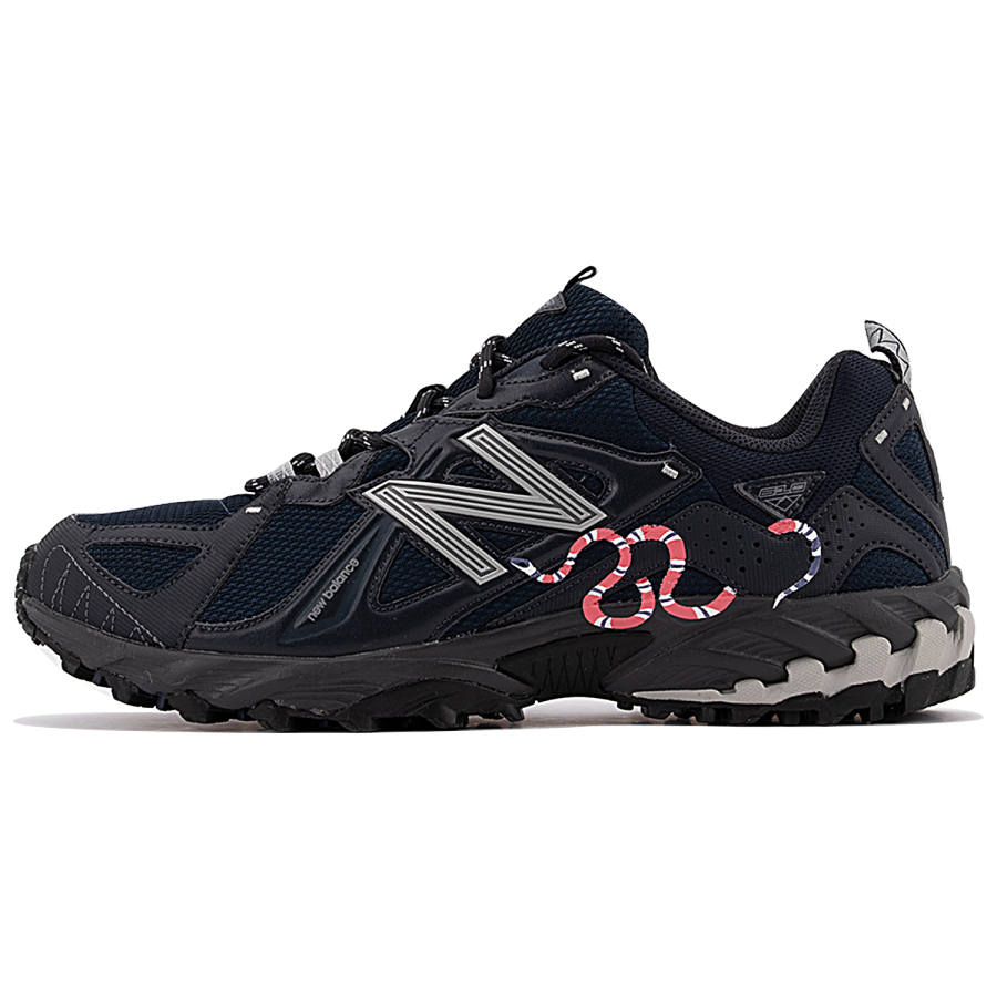 New Balance New Balance 610T Mesh Cushioning Slip Resistant Low top Mountaineering Hiking Shoes Unisex Black Red