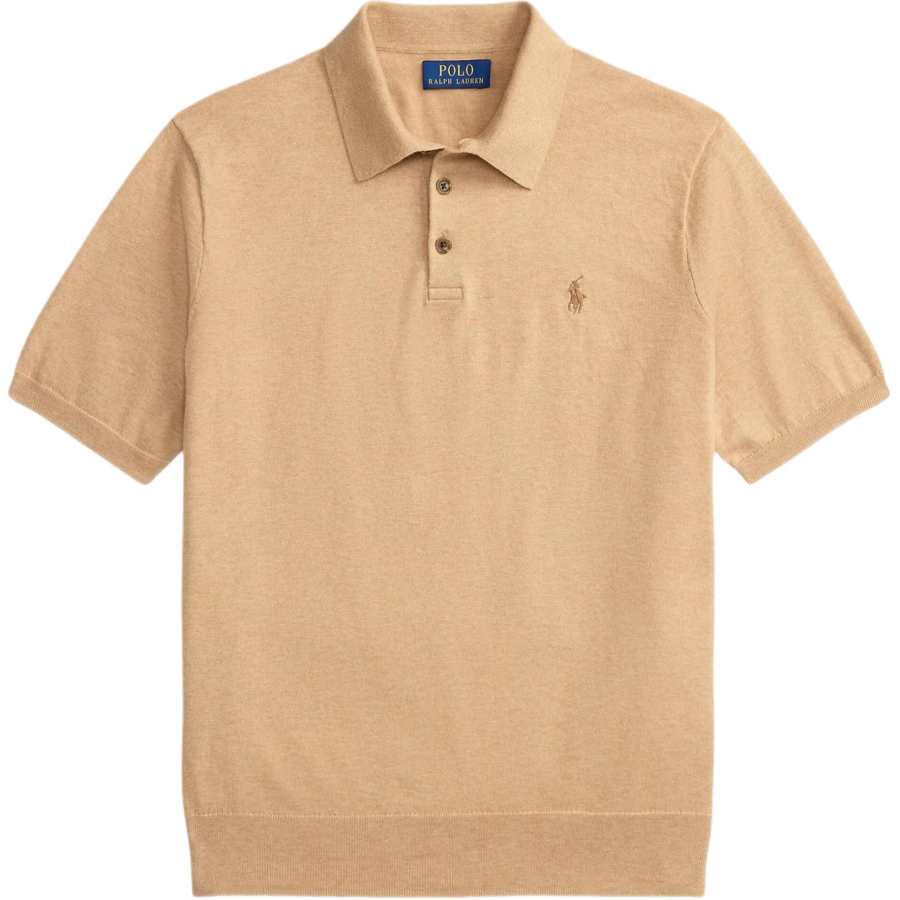 Polo Ralph Lauren Polo Pony SS26 Polo Shirt Standard Men's Beige