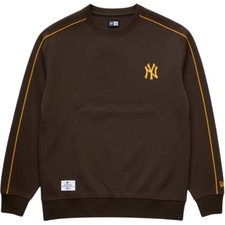 New Era Sweatshirts Unisex Brown Crew Neck Moderate