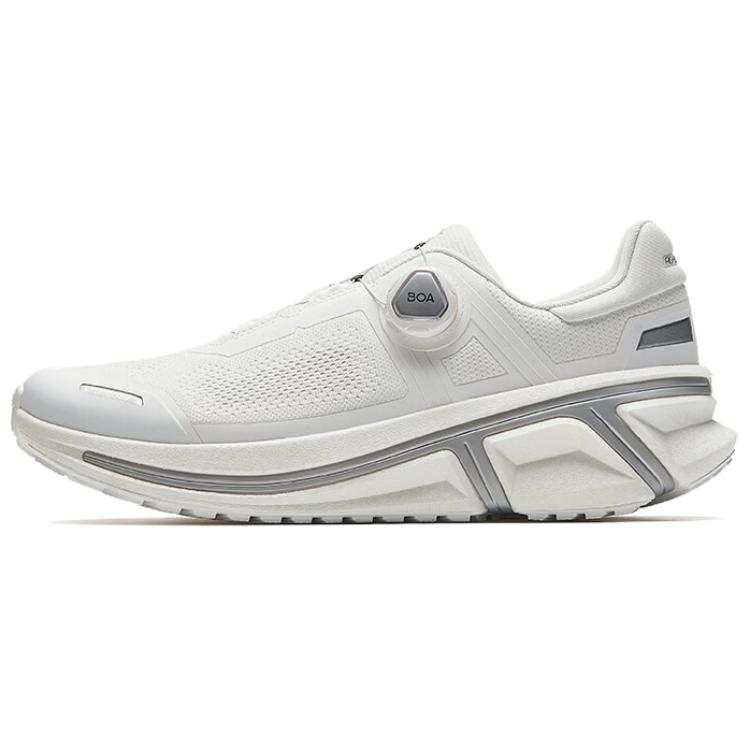Anta Champion Honor 3 Cushioning Abrasion Resistant Lightweight Low top Casual Running Shoes Men's Papyrus White