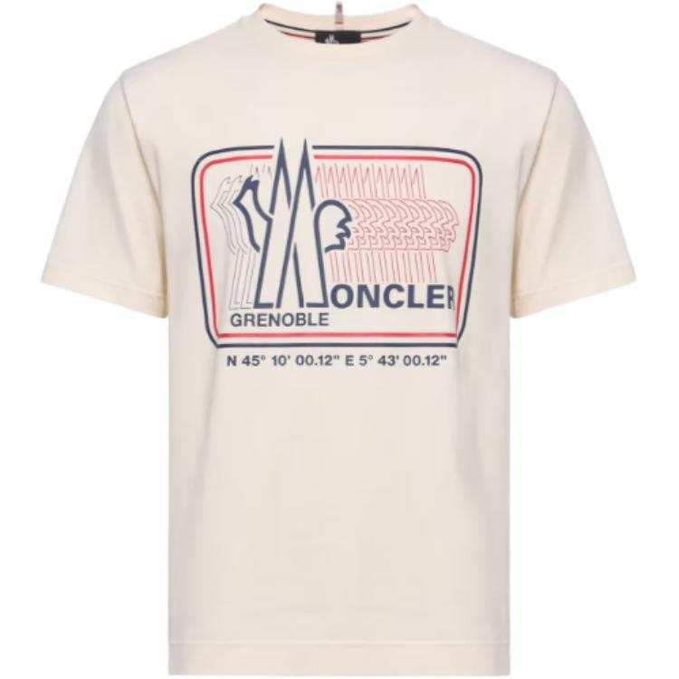 Moncler Grenoble Graphic Logo T-Shirt