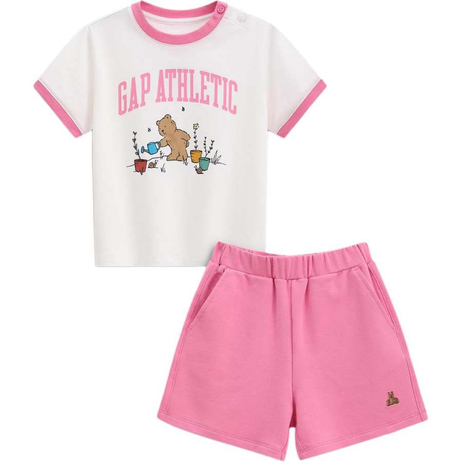 GAP Kids Casual Sportswear Crew Neck Moderate