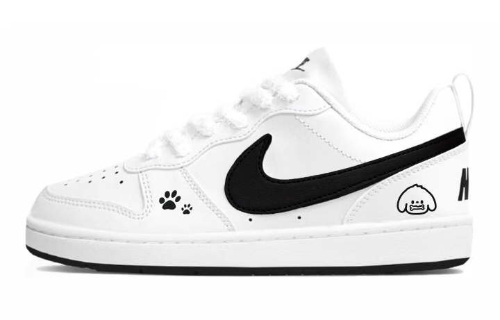 Nike Nike Court Borough 2 Low top Skateboard Shoes Black Unisex