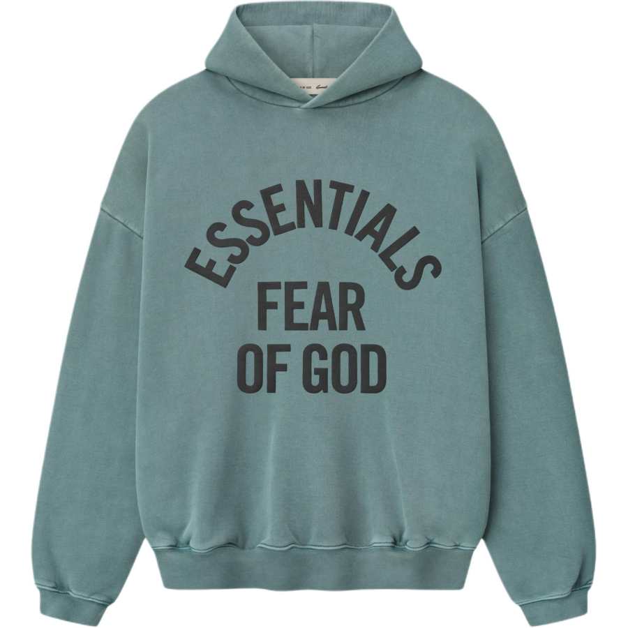 Fear Of God Essentials SS26 CAMPUS 90'S HOODIE FADED COASTAL Sweatshirt Unisex