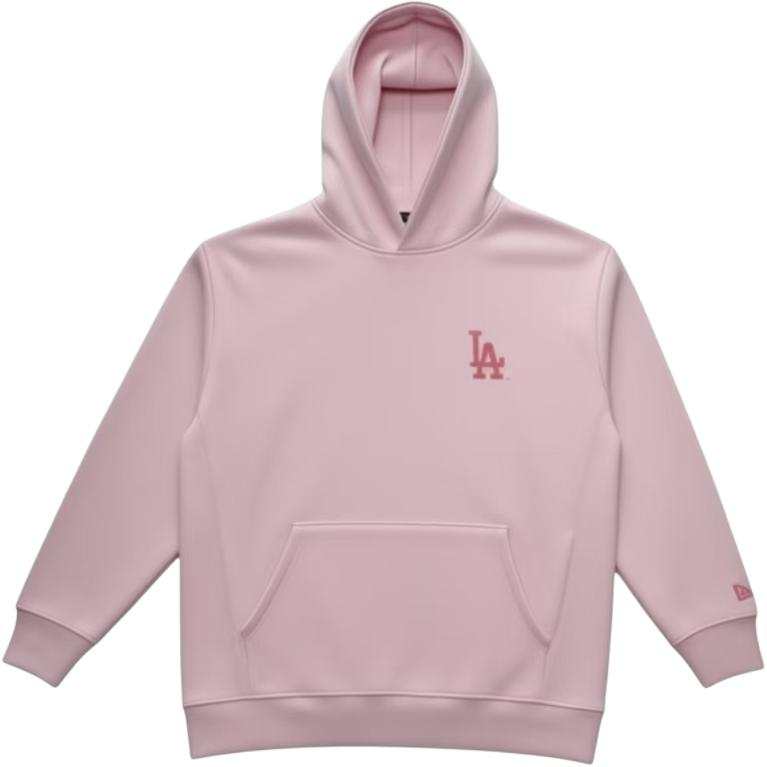 New Era Sweatshirts Unisex Pink Hooded Non Detachable Moderate