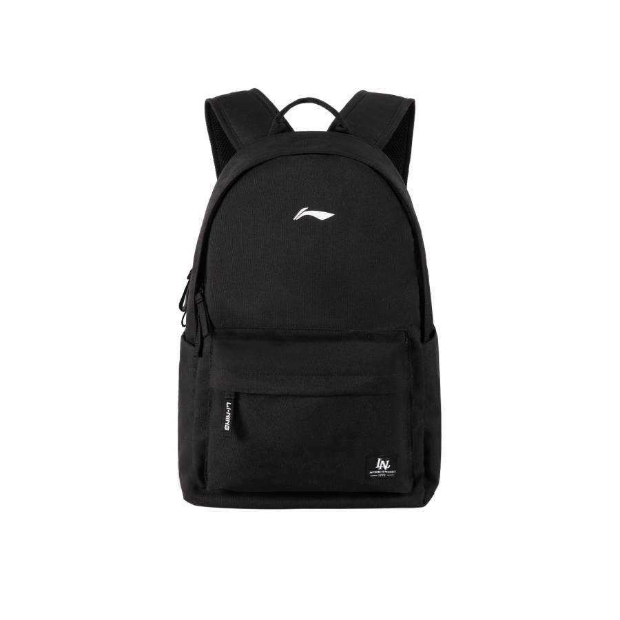 Li-Ning Li Ning Polyester Backpack Regular Unisex Black