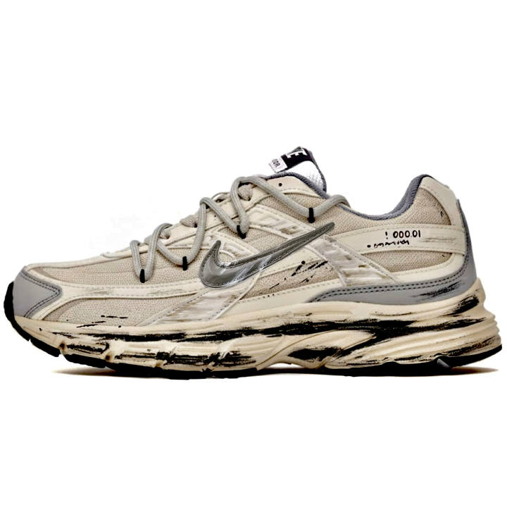 Nike Nike Initiator Abrasion Resistant Low top Sprint Long Distance Running Shoes Unisex Beige