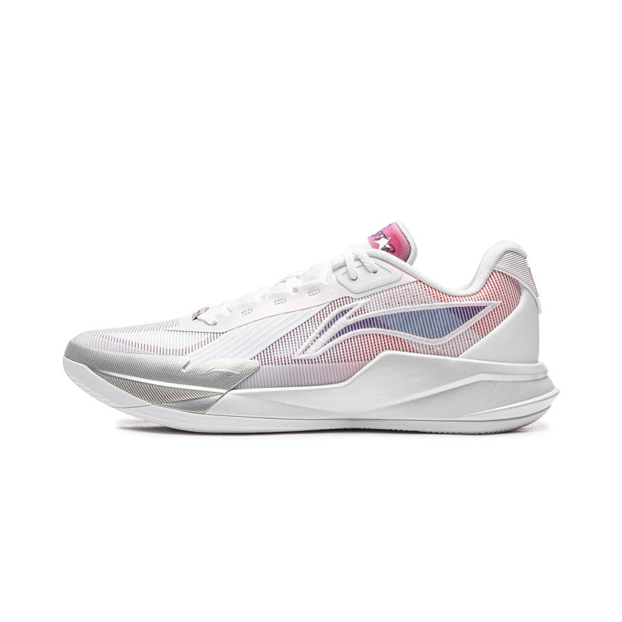 Li-Ning Li Ning Cushioning Slip Resistant Abrasion Resistant Breathable Rebound Anti Twist Grip Low top Basketball Shoes Men's