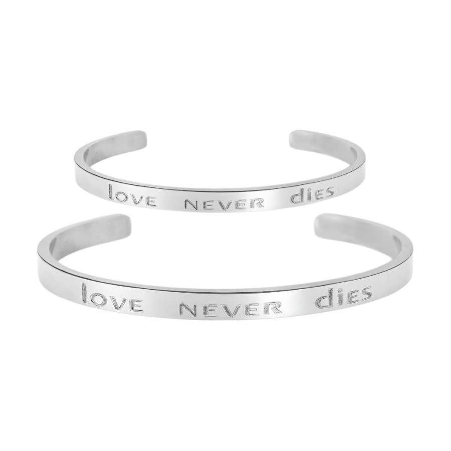 MUSTKOO Titanium Steel Wristbands Unisex