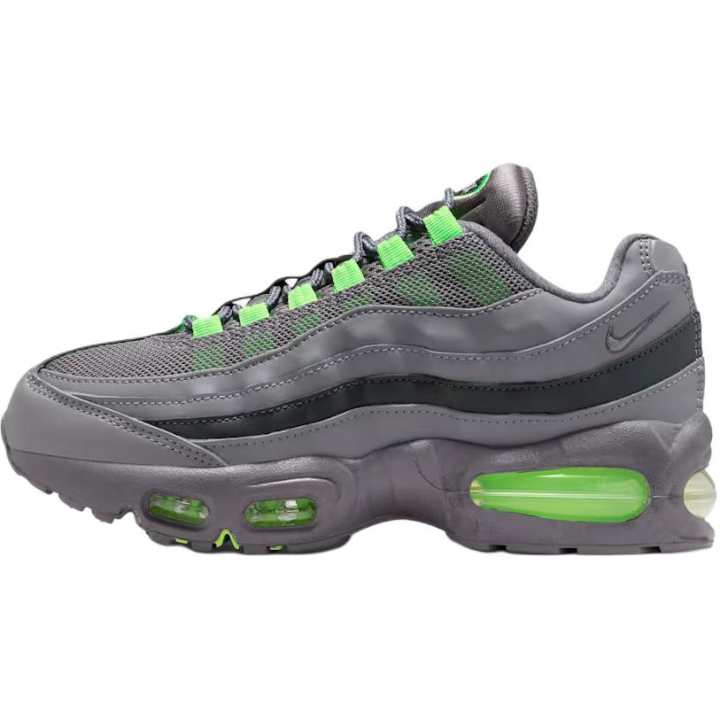 Nike Nike Air Max 95 Breathable Low top Running Shoes Pencil Gray Unisex