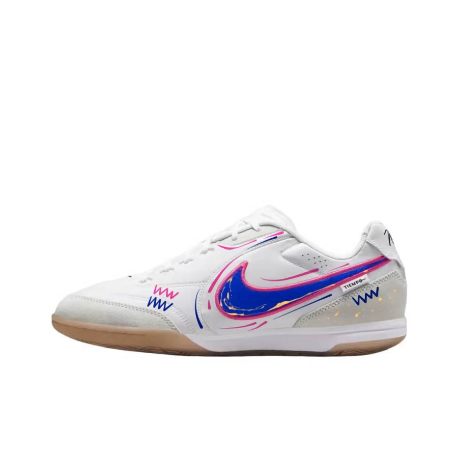 Nike Nike Streetgato Indoor Cushioning Slip Resistant Soccer Shoes Men's White