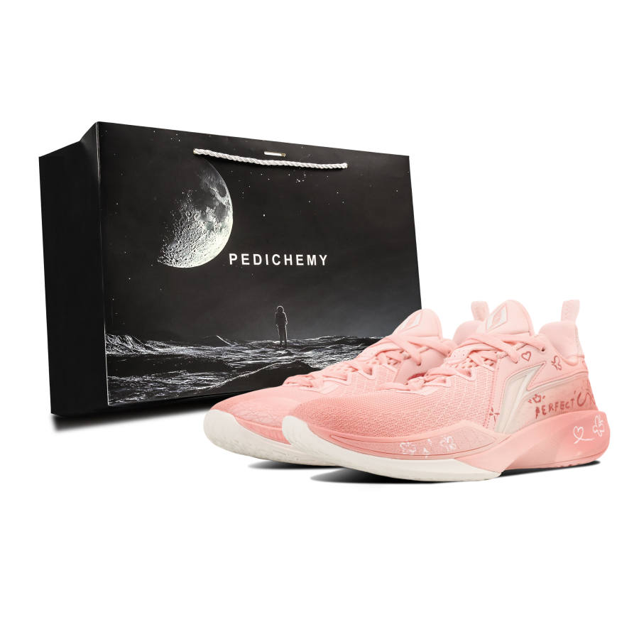 Li-Ning Li Ning Speed 2 Cherry Blossom, Shopping Bag, Love Delivery, Ink Splatter, Gradient BOOM Technology Basketball Shoes