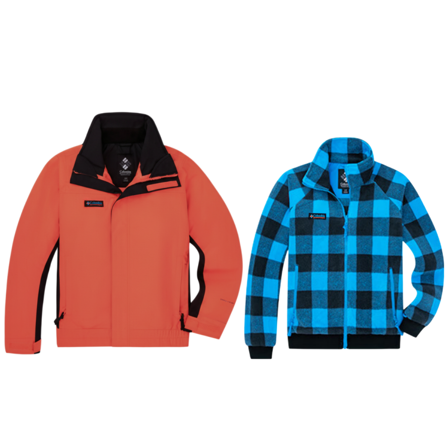 Columbia Hiking Waterproof And Windproof Windbreaker Jacket Men's