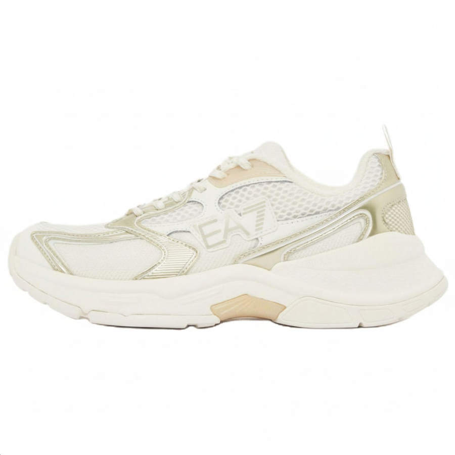 EMPORIO ARMANI EA7 Low top Casual Shoes Unisex Beige