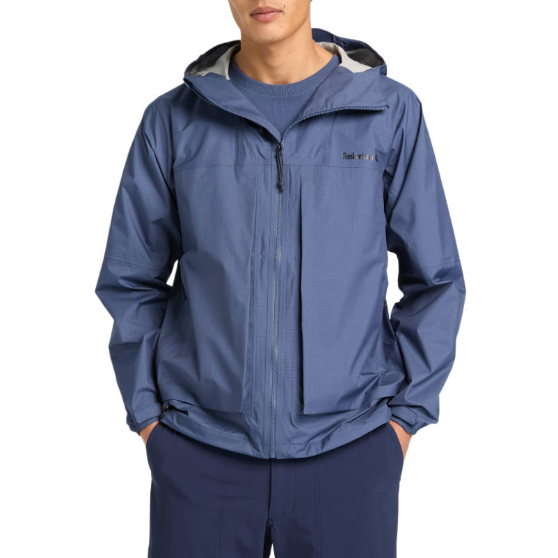 Timberland Jackets Men's Royal Blue Hooded Non Detachable Moderate Other