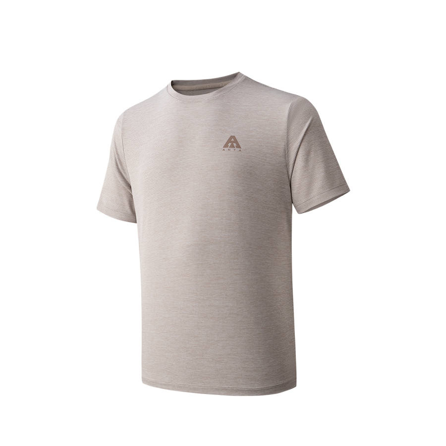Anta T Shirt Men's Shade 2 Gray Heather Gray