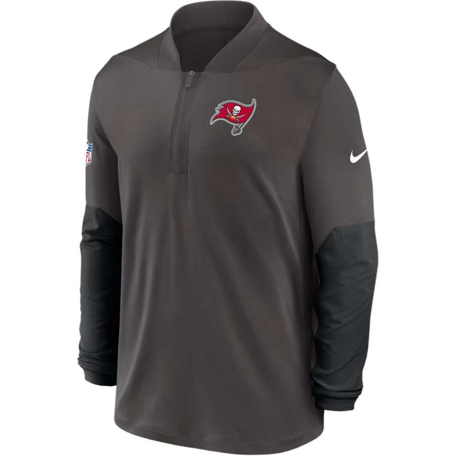 Nike Nike Tampa Bay Buccaneers Feel The Pressure Men's Nike Dri-FIT Nfl 1/2-Zip Top