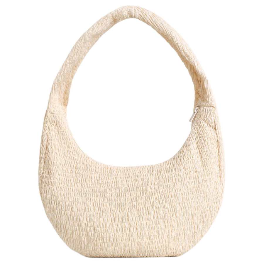 COS Curved Bag Body Shoulder Bag Women's Ecru