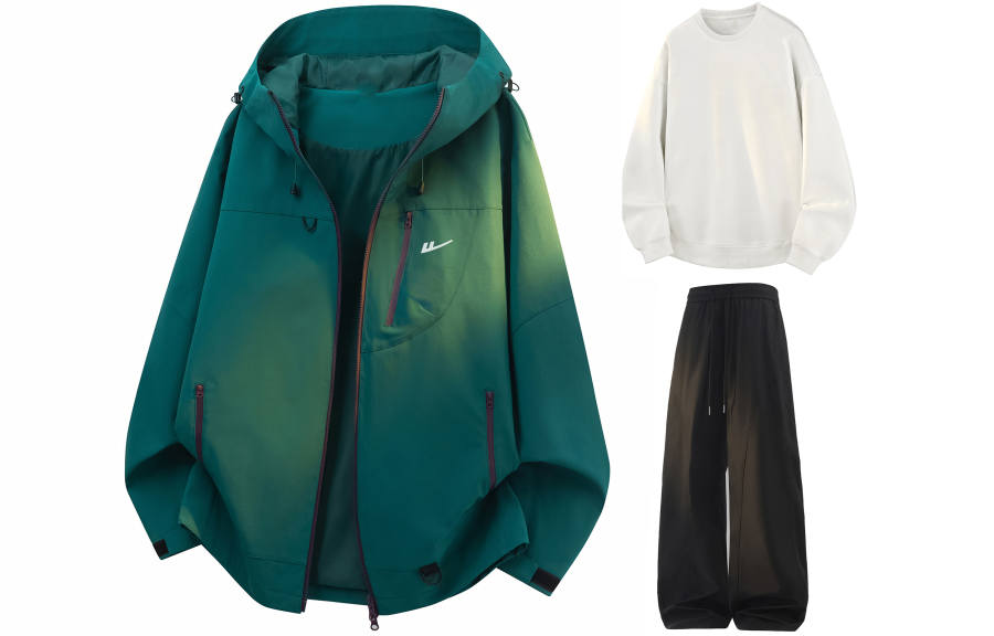 WARRIOR Warrior Windbreaker Jacket Clothing Sets Unisex