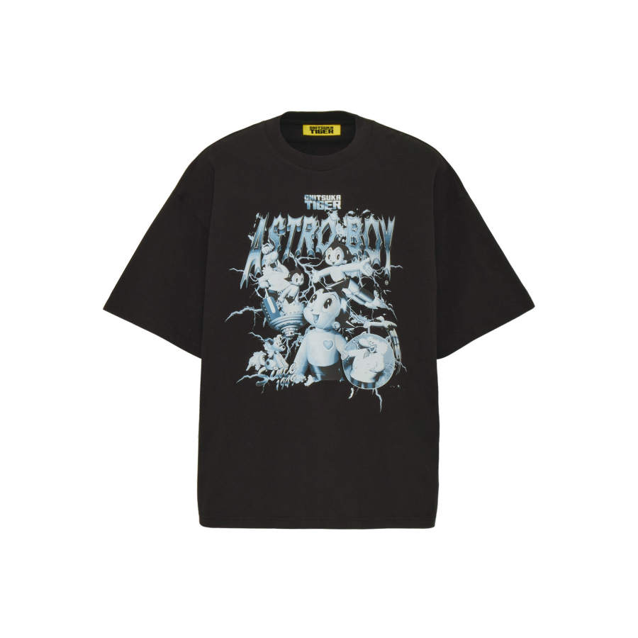 Onitsuka Tiger ASTROBOY T Shirt Men's Black