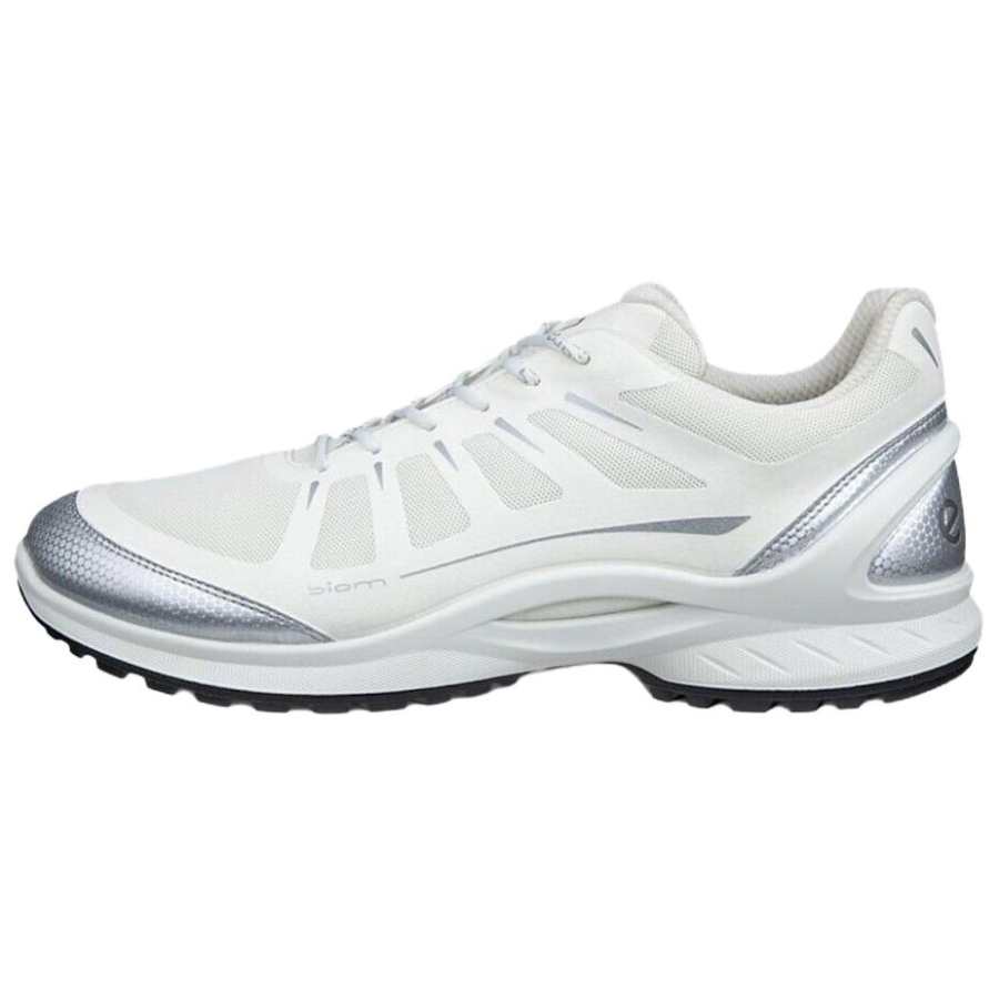 Ecco Ecco Breathable Low top Casual Shoes Men's Silver White