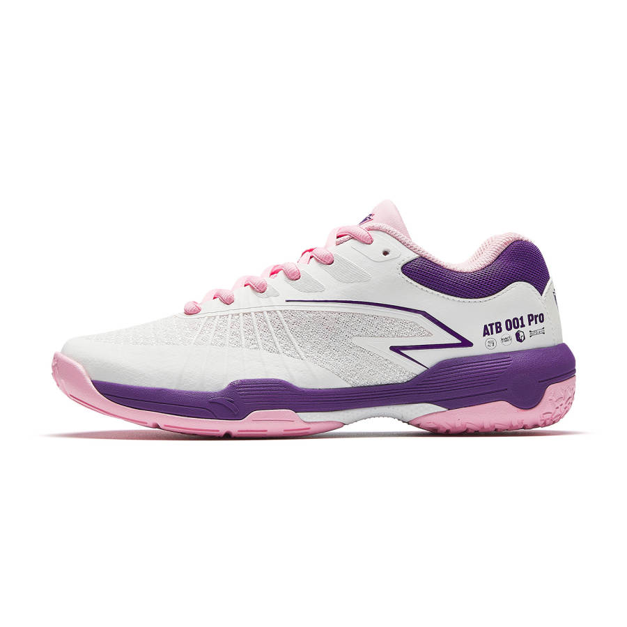 Anta Low top Badminton Shoes Women's White Purple