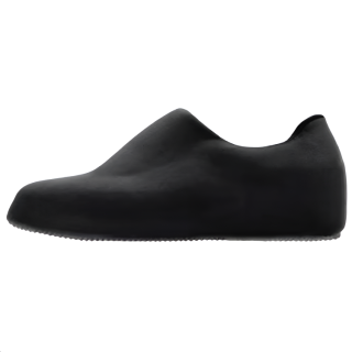 YEEZY Casual Leather Shoes Unisex Black