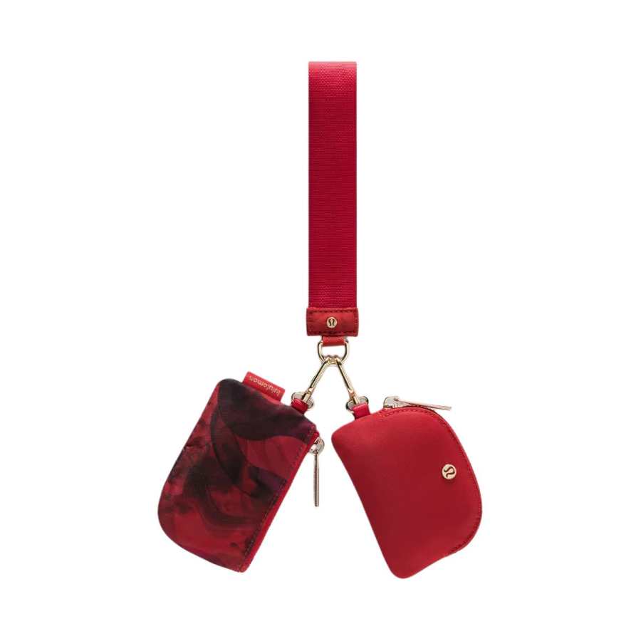 Lululemon Polyester Coin Purse Women's Multiple Red Oxford Red