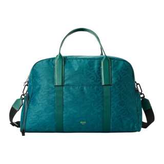 Ecco Textile Fabric Handbag Travel Bag Unisex Green