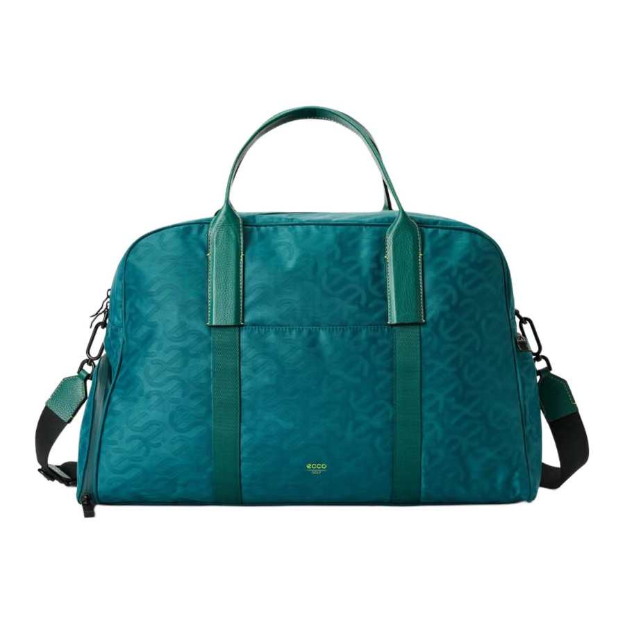 Ecco Ecco Textile Fabric Handbag Travel Bag Unisex Green
