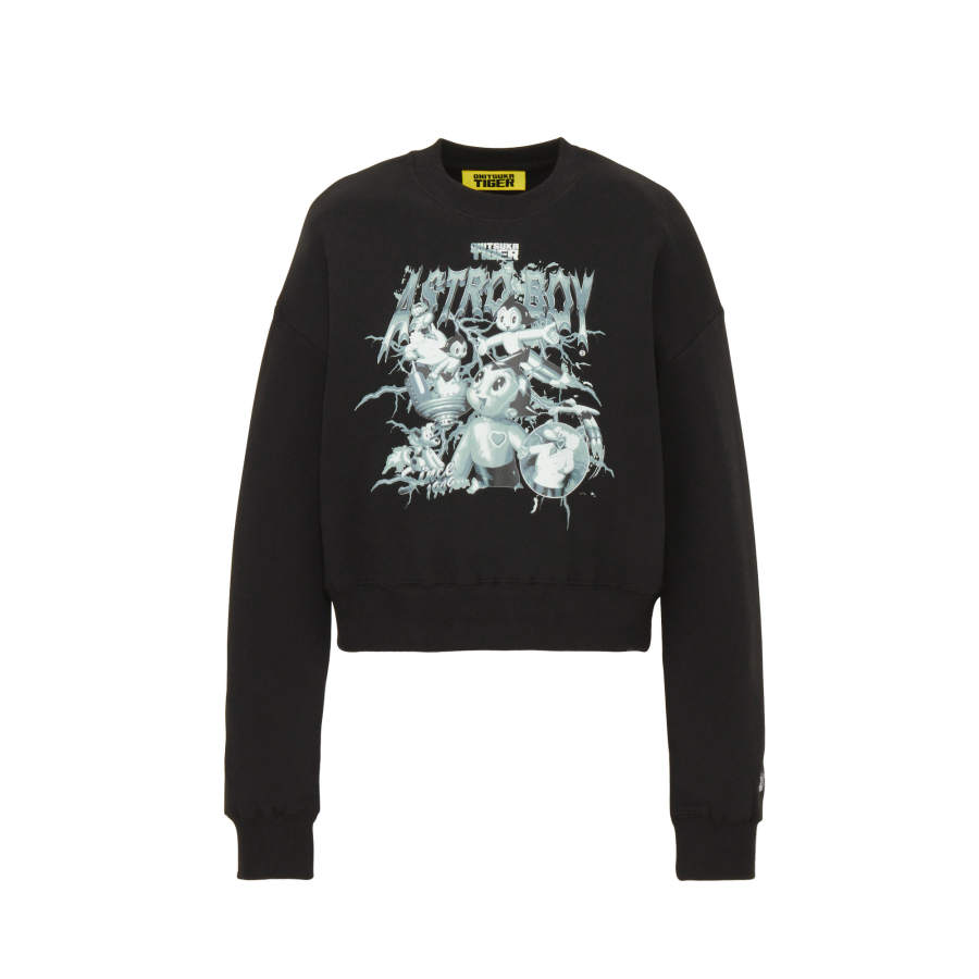 Onitsuka Tiger ASTROBOY WS SWEAT TOP Sweatshirt Women's Black