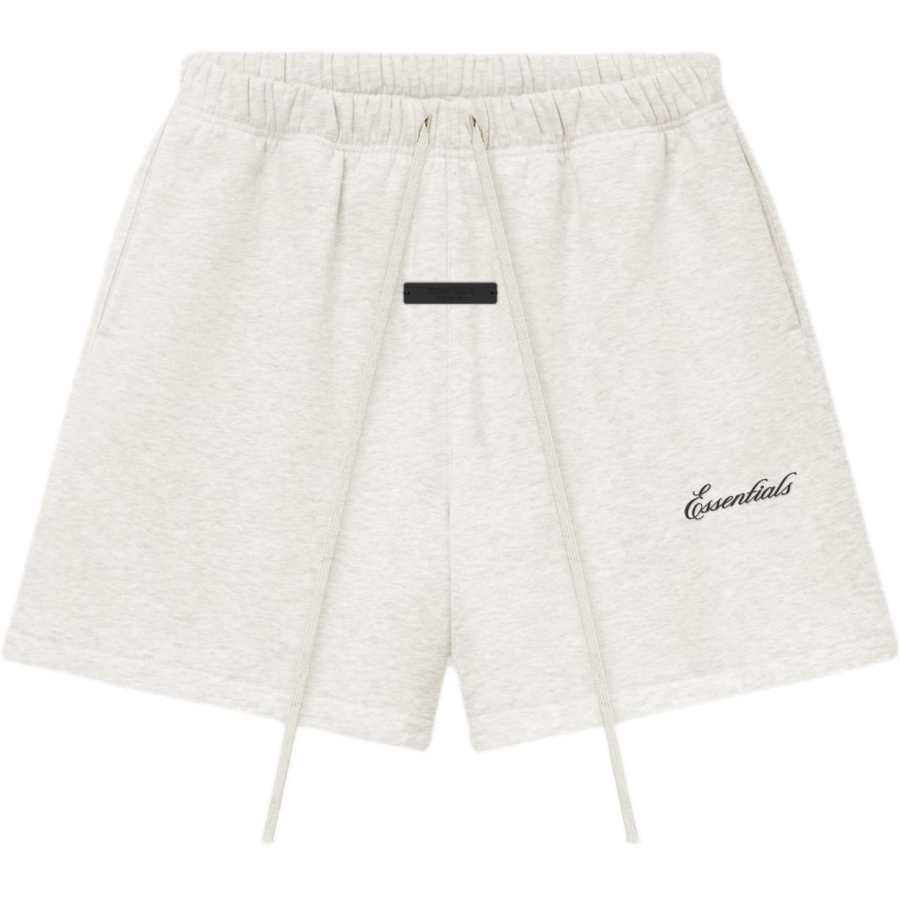 Fear Of God Essentials SS26 CLASSIC SHORT OATMEAL HEATHER/LIGHT Casual Shorts Unisex