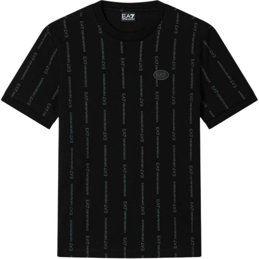Emporio Armani logo-pattern T-shirt